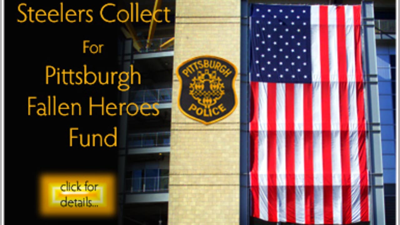 Steelers To Collect For "Pittsburgh Fallen Heroes Fund" at Fan Blitz