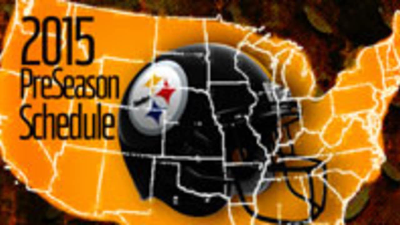 Steelers Announce Dates and Times of Four 2015 Preseason Games