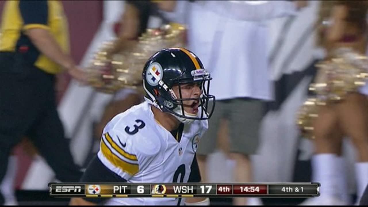 Steelers at Redskins: Landry Jones to Derek Moye