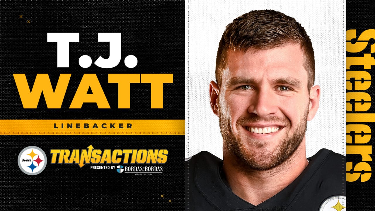 Pittsburgh Steelers sign edge defender T.J. Watt to a four-year, $112  million extension, NFL News, Rankings and Statistics