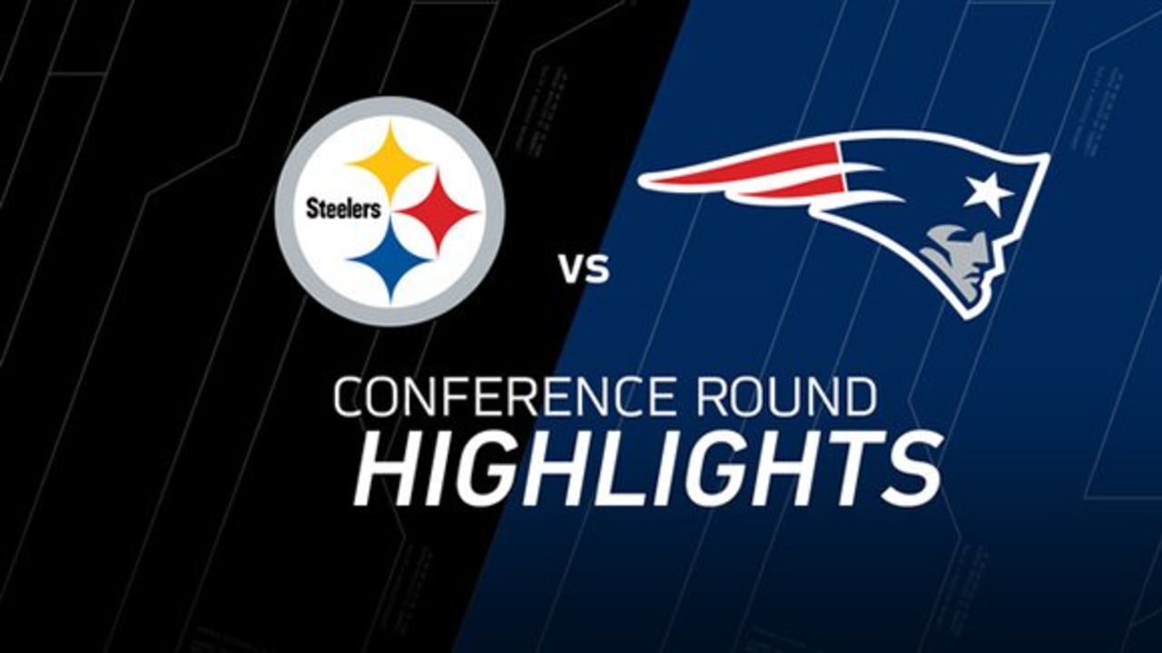 Steelers vs. Patriots  AFC Championship Game Highlights 