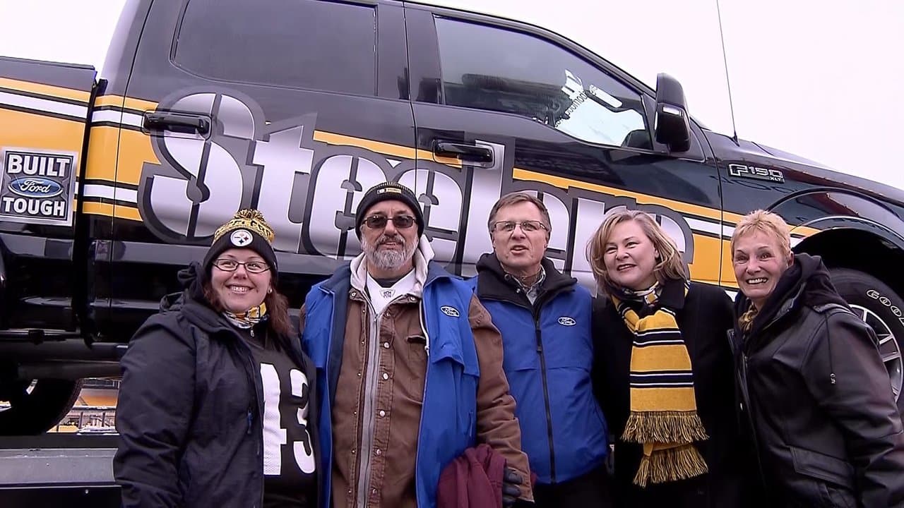 Gold And Black Pittsburgh Steelers Ford Pickup Sculpture Featuring A  Chrome-Look Trim And Truck Bed