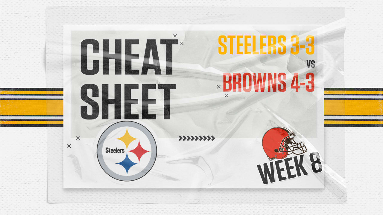 Cheat Sheet: Steelers at Browns