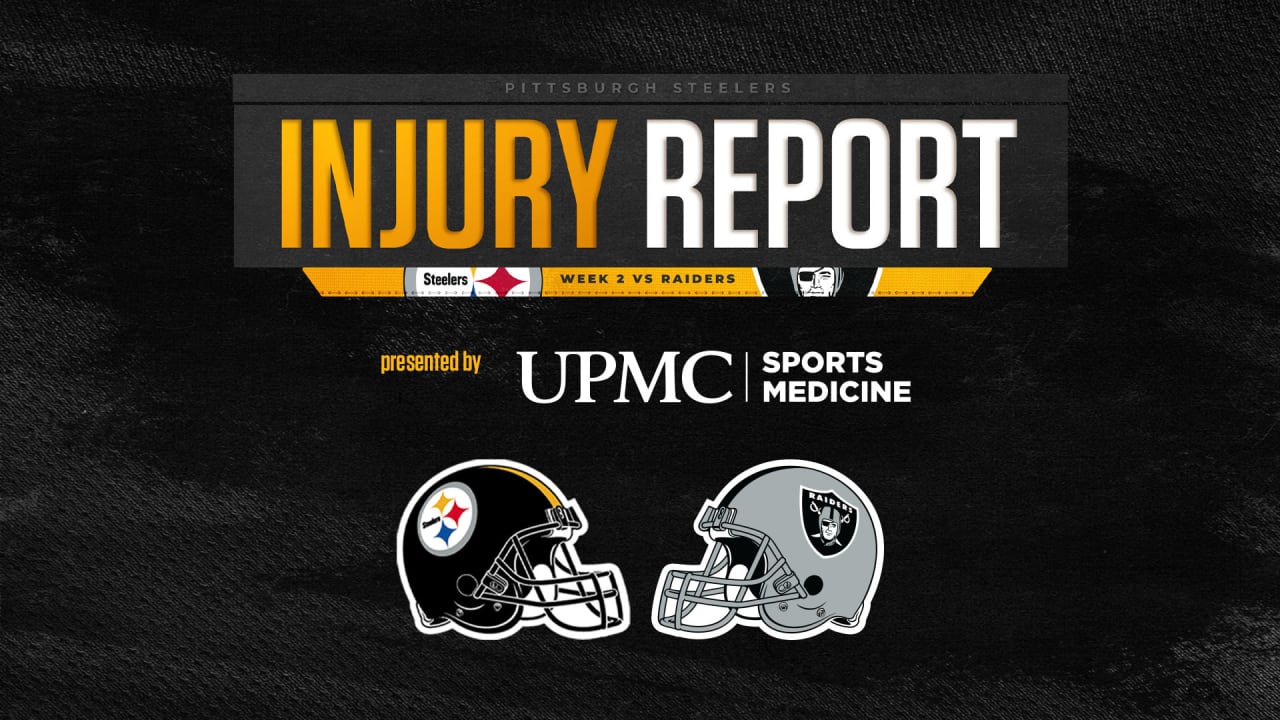 Browns vs. Steelers Injury Report — Week 2