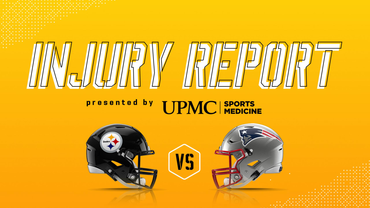 Week 14 Injury Report (Patriots)