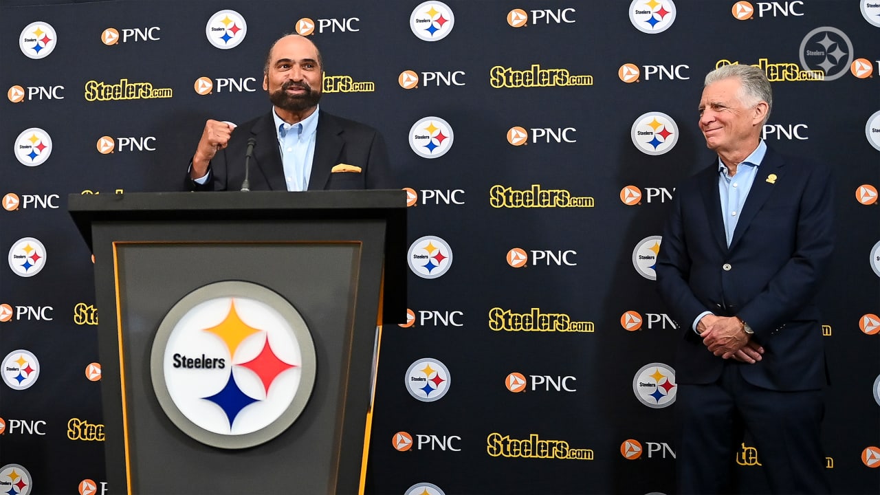 Steelers President Art Rooney holds press conference to make