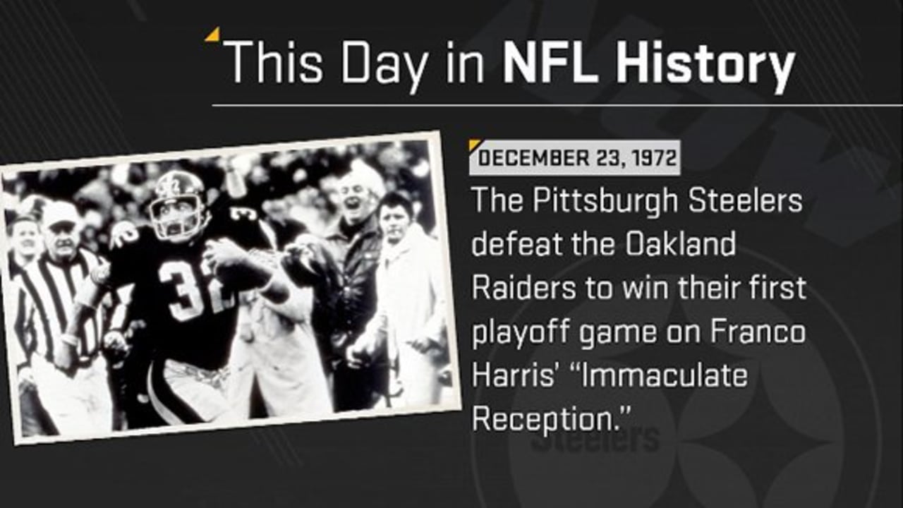 The Immaculate Reception' I This Day in NFL History