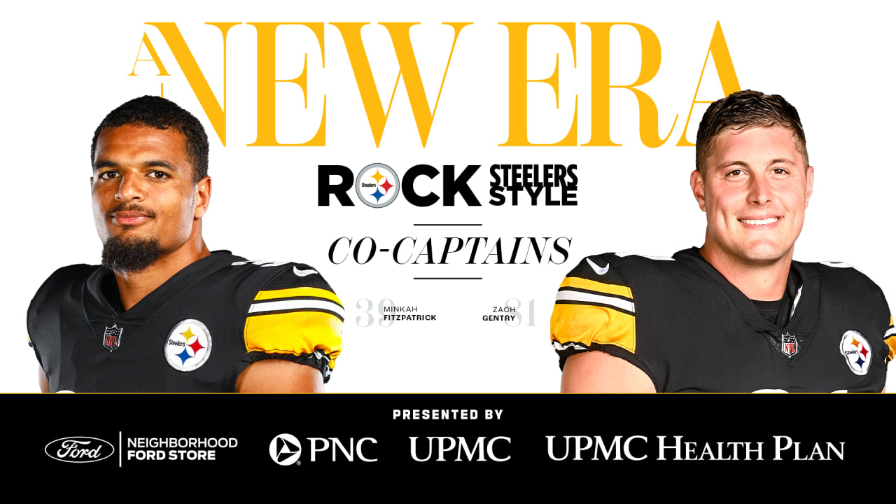 Fitzpatrick, Gentry to co-captain Rock Steelers Style