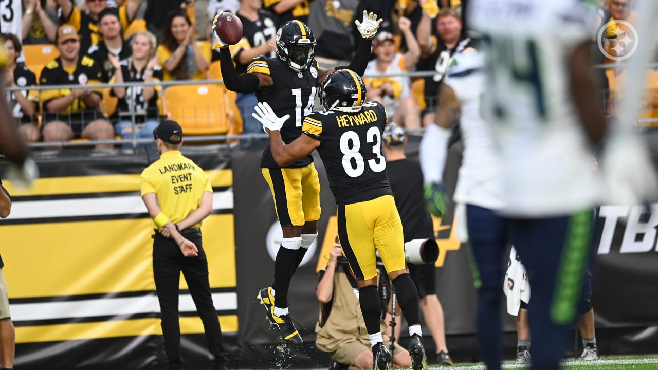 WATCH: Steelers WR George Pickens makes incredible TD catch vs. Dolphins