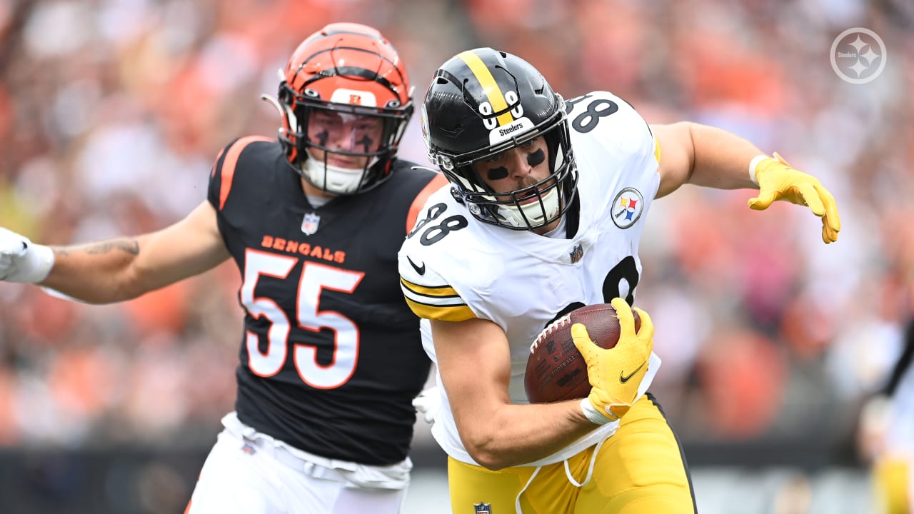 Pat Freiermuth catches for a 13-yard Touchdown vs. Las Vegas