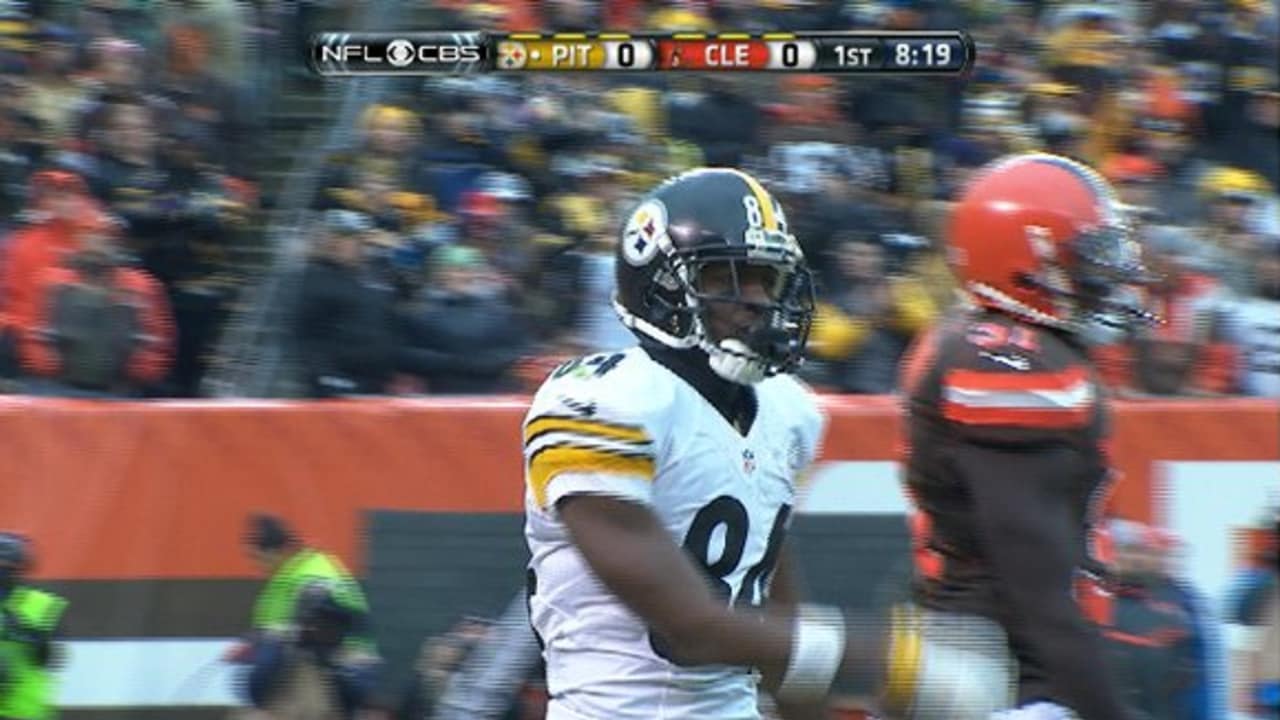 HIGHLIGHTS: Antonio Brown at Cleveland Browns
