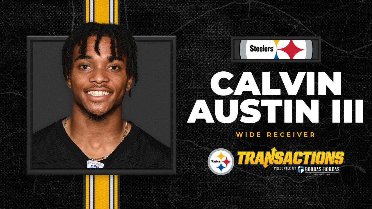 Steelers sign rookie WR Calvin Austin III to 4-year contract