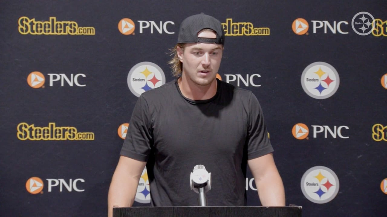 T.J. Watt & Mitch Trubisky Postgame Press Conference (Week 14 vs Ravens)