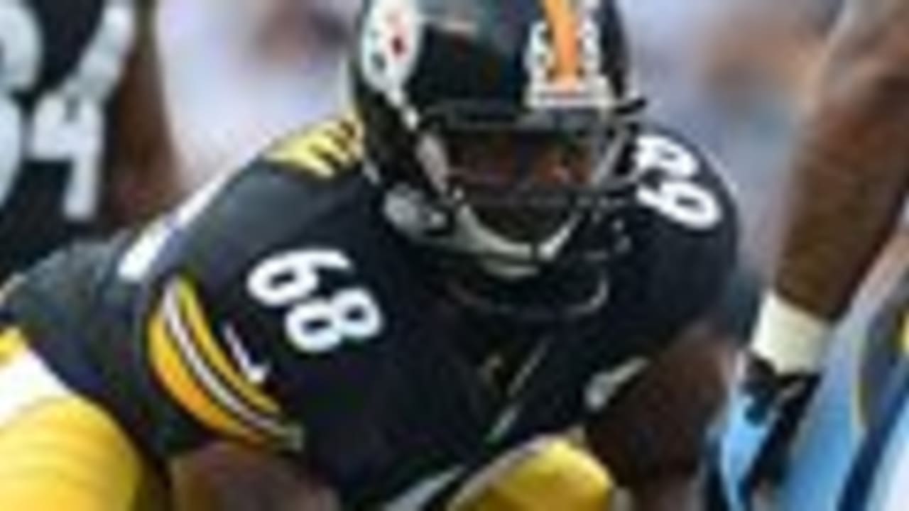 Isaac Redman gets 'knocked out' by Larry Foote in Steelers