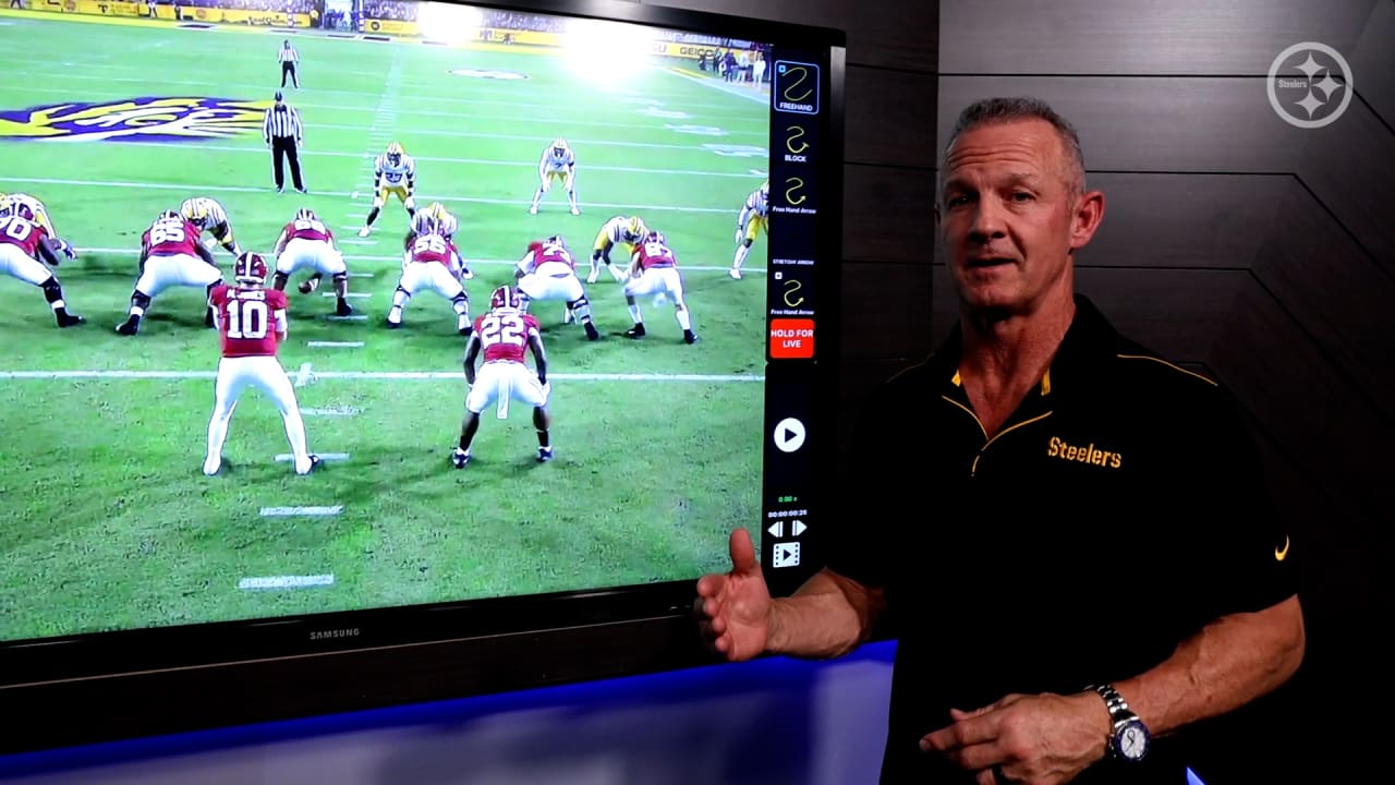 Playbook with Merril Hoge: Reviewing Cole Holcomb film