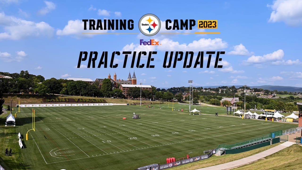 Steelers practice update for Thursday, Aug. 17
