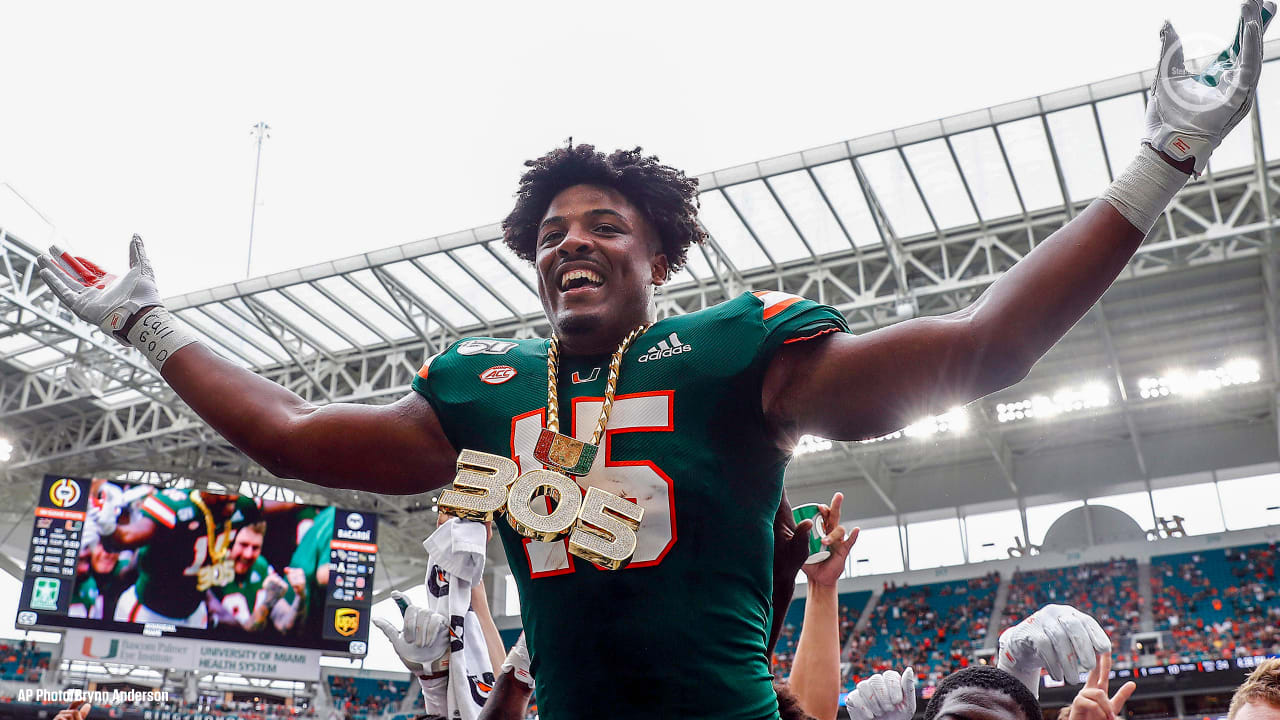 Gregory Rousseau - Edge, Miami - College Highlights