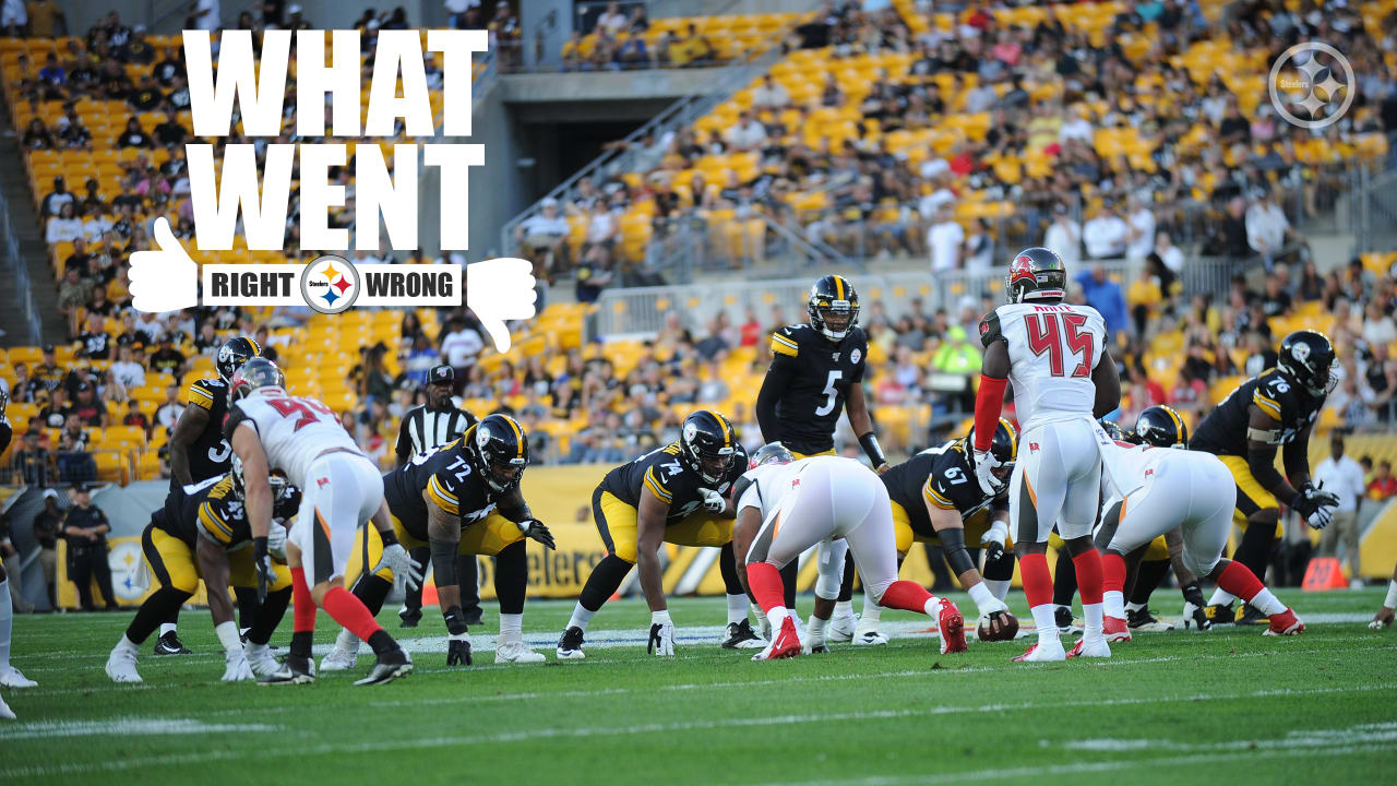 Dobbs, Rudolph lead Steelers to 30-28 win against Bucs