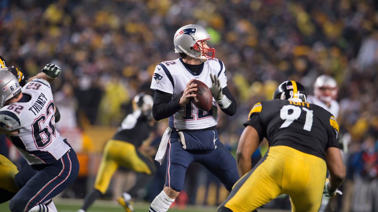 Jersey NFL Jugador New England Patriots Visitante para hombre