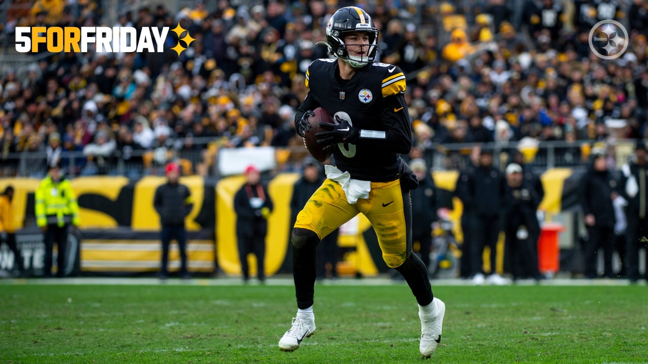 Pittsburgh Steelers QB Kenny Pickett set for second-year leap with more  aggressive downfield approach