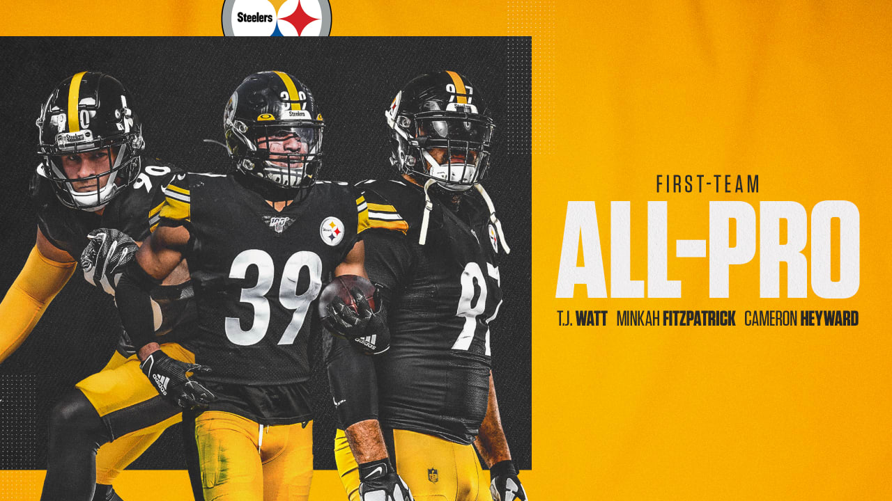 Steelers' Heyward, Fitzpatrick set for NFL's Pro Bowl Games