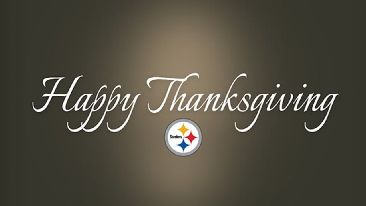 Happy Thanksgiving  Steelers pics, Steelers, Steelers country