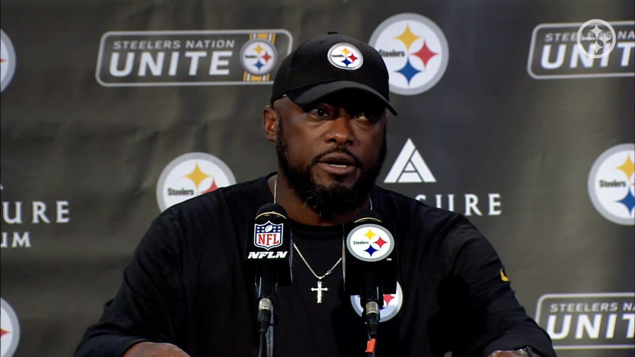 Coach Mike Tomlin gives his keys to winning the game against the 49ers