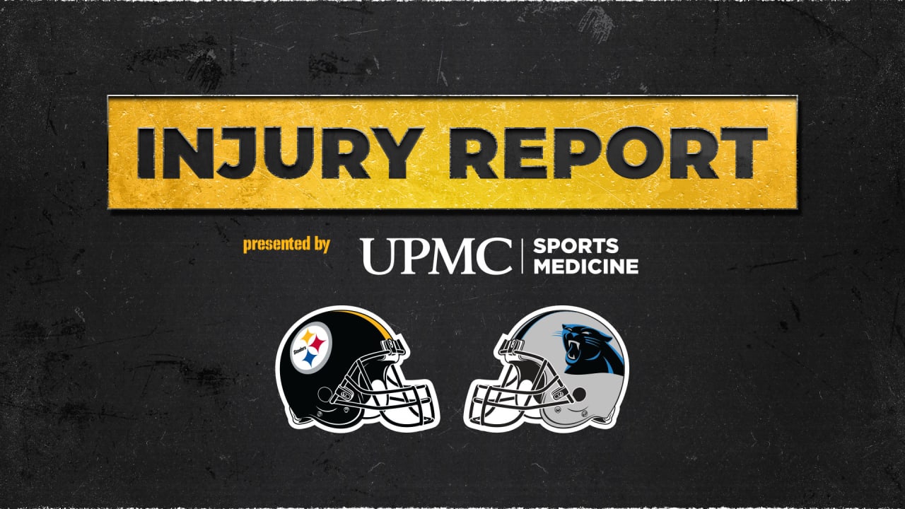 Week 15 Injury Report (Panthers) Updated