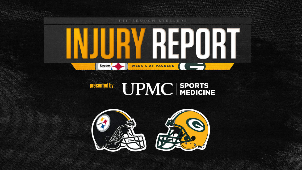 Week 10 injury report: Steelers' WR Chase Claypool ruled out