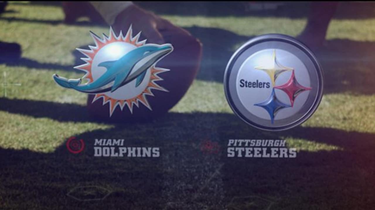 steelers dolphins game live