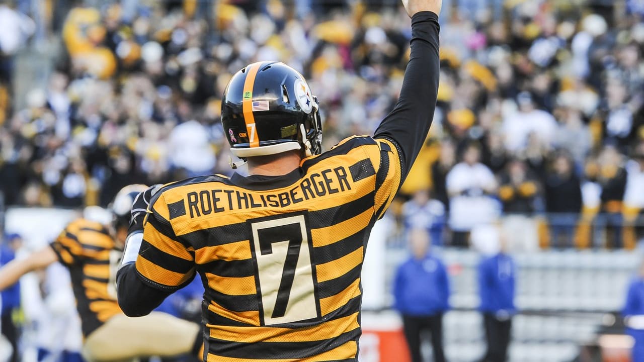 BLK Ben Roethlisberger Jersey