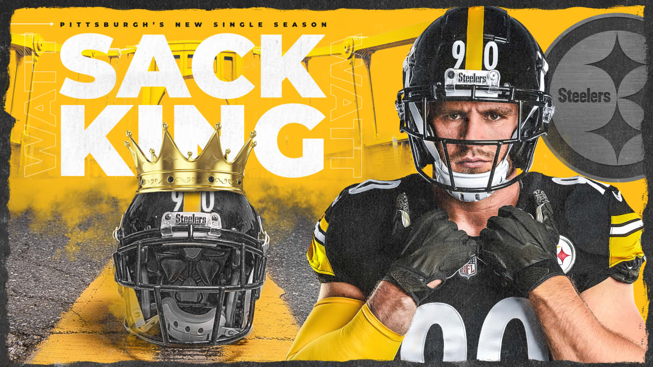 Watt sets Steelers single season sack record