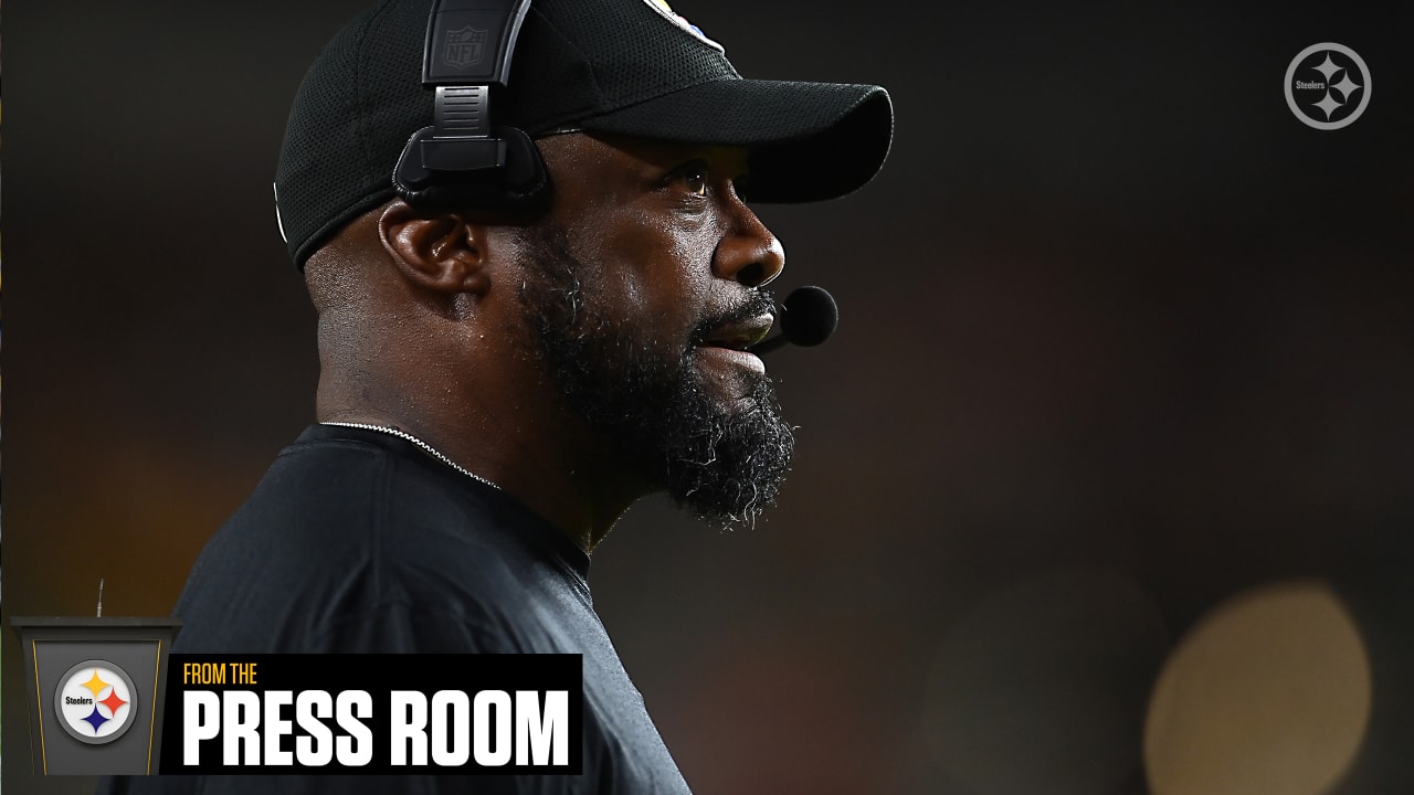 Coach Mike Tomlin gives his keys to winning the game against the Browns