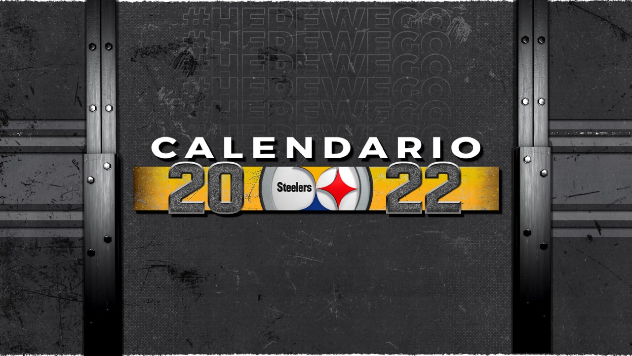 El Calendario 2022 de los Steelers