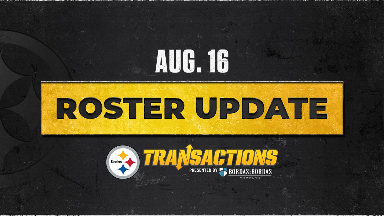 Steelers make roster moves on Tuesday