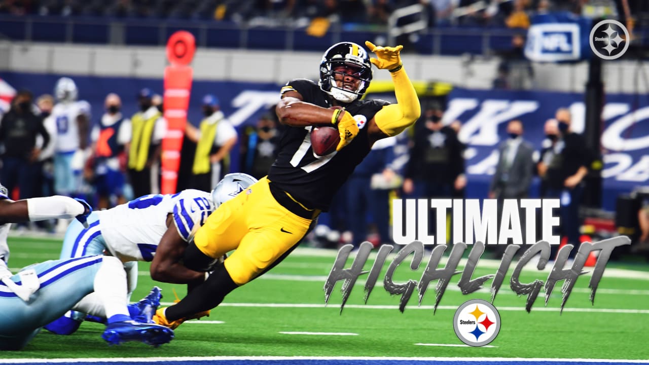 BEN ROETHLISBERGER STEELERS COLOR-RUSH UNIFORM VS TITANS COLOR 8X10