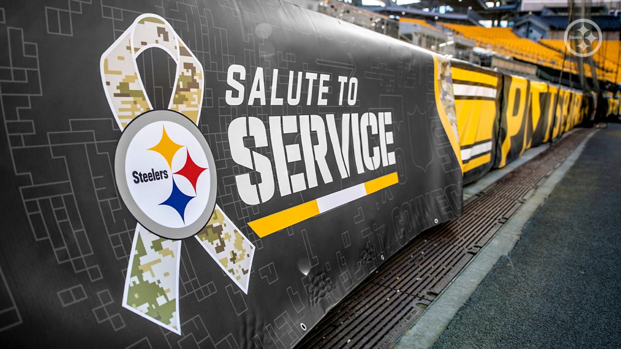 Steelers salute best sale to service women's