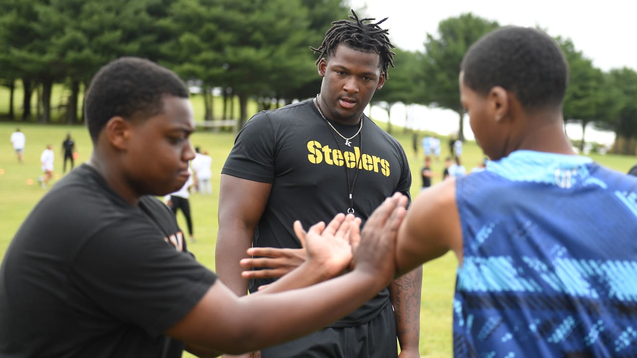 Steeler Rookie Camp – Mel Blount Youth Leadership Initiative