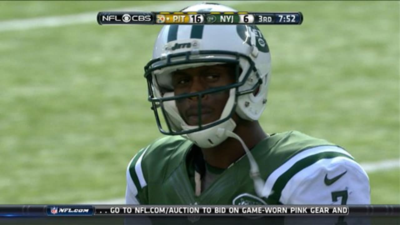 Steelers at Jets: Ryan Clark intercepts Geno Smith