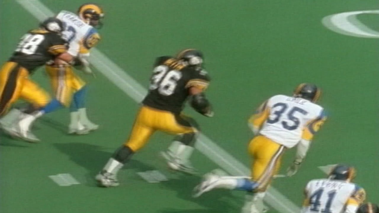 Bettis Memorable Moments: Steelers-Rams 1996