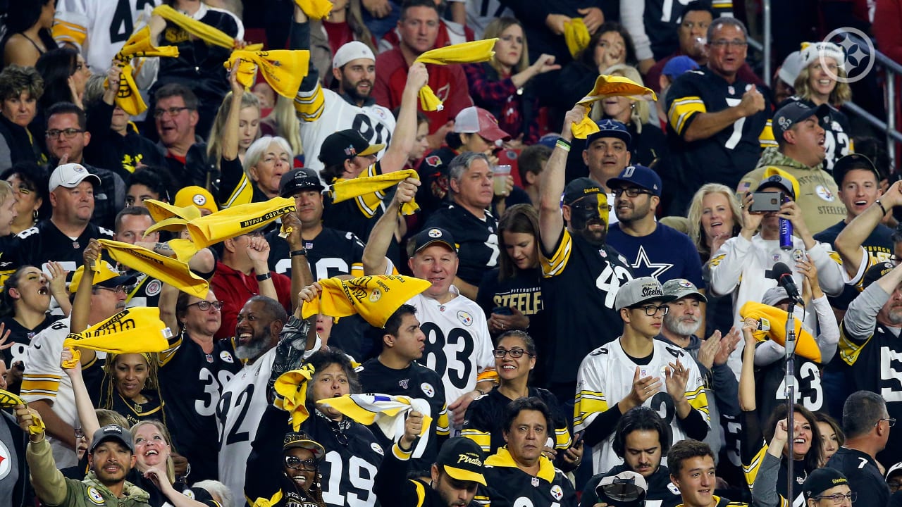 Steelers fans take over Allegiant Stadium in team's first trip to Las Vegas