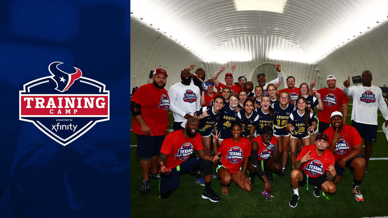 2023 Texans Flag Football Showdown Alaysha Johnson wins MVP