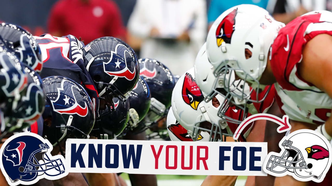Houston Texans Team Analyst John Harris shares his notes on the Texans Week 7 opponent, the Arizona Cardinals. - Vimarsana News