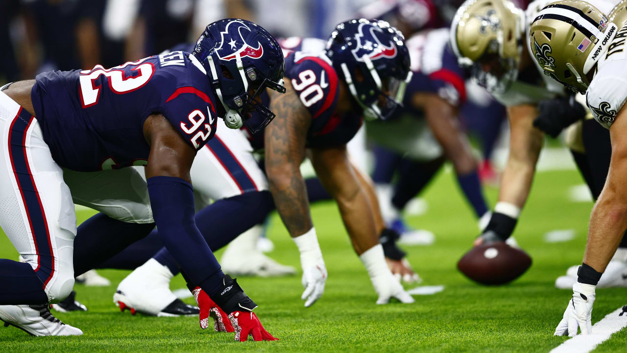 Houston Texans vs New Orleans Saints pregame ￼ 