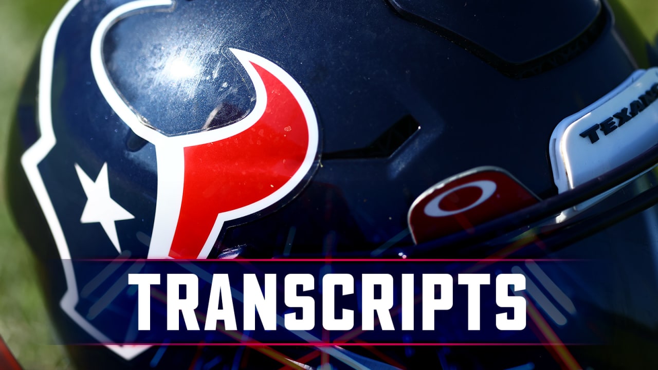 QB Davis Mills  Press Conference recapping Texans vs. Titans (12-24-2022)