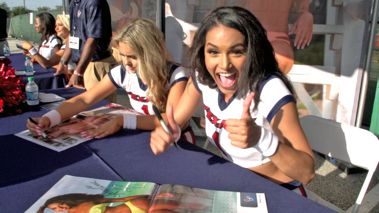 Houston Texans Cheerleaders unveil calendar