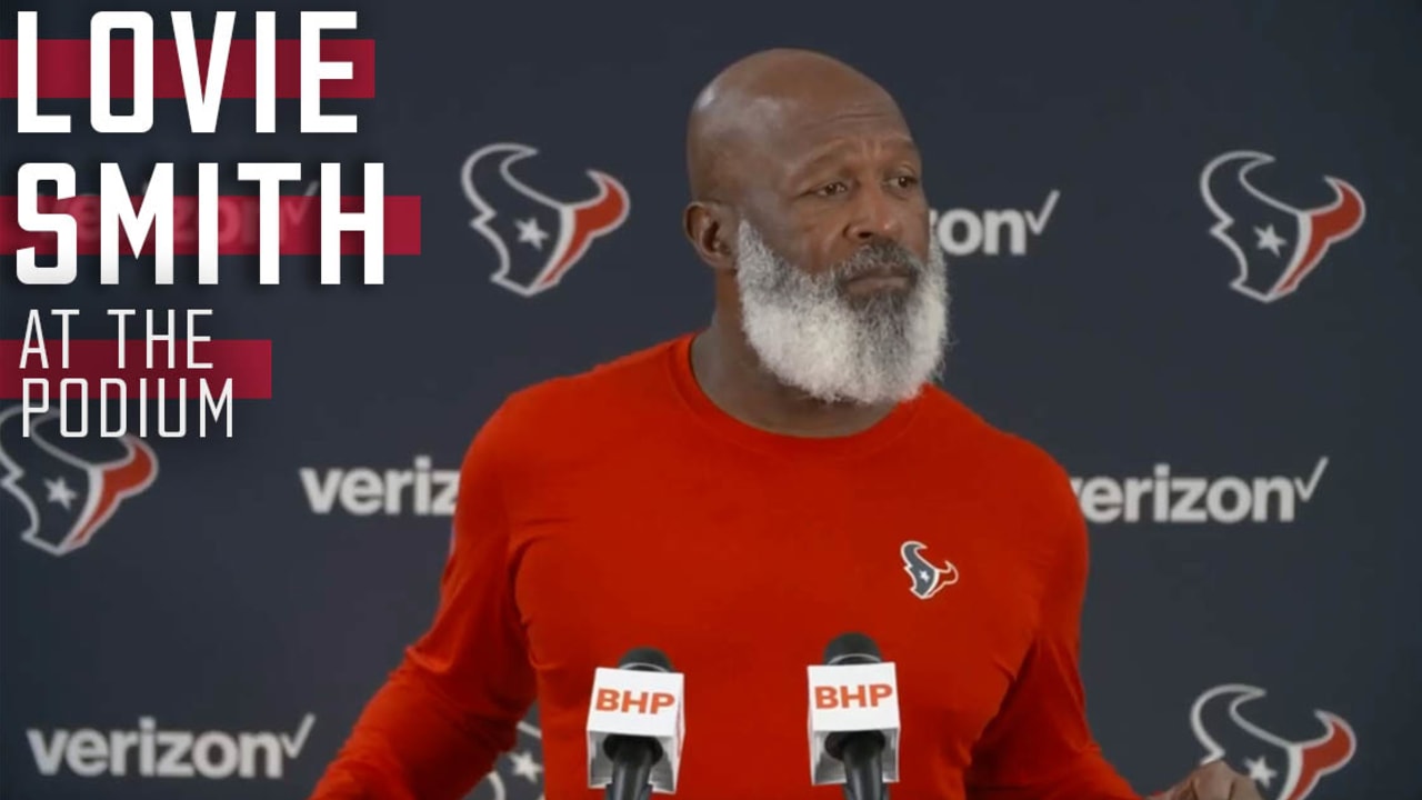 HC Lovie Smith  Press Conference recapping Texans vs. Chiefs (12-19-2022)