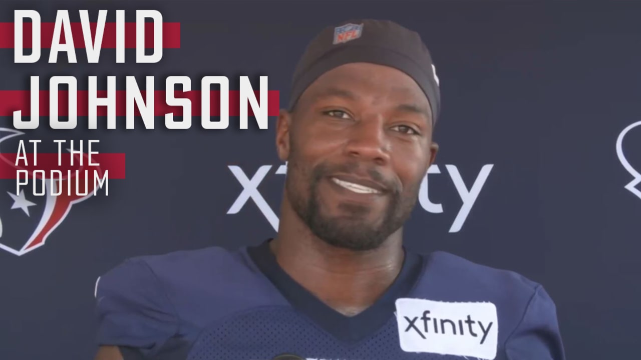 RB David Johnson | Training Camp Press Conference (8-12-2021)