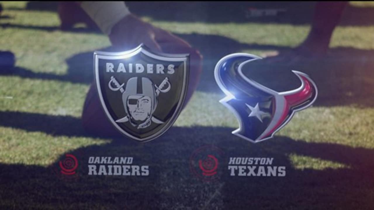Game Highlights: Raiders vs. Texans