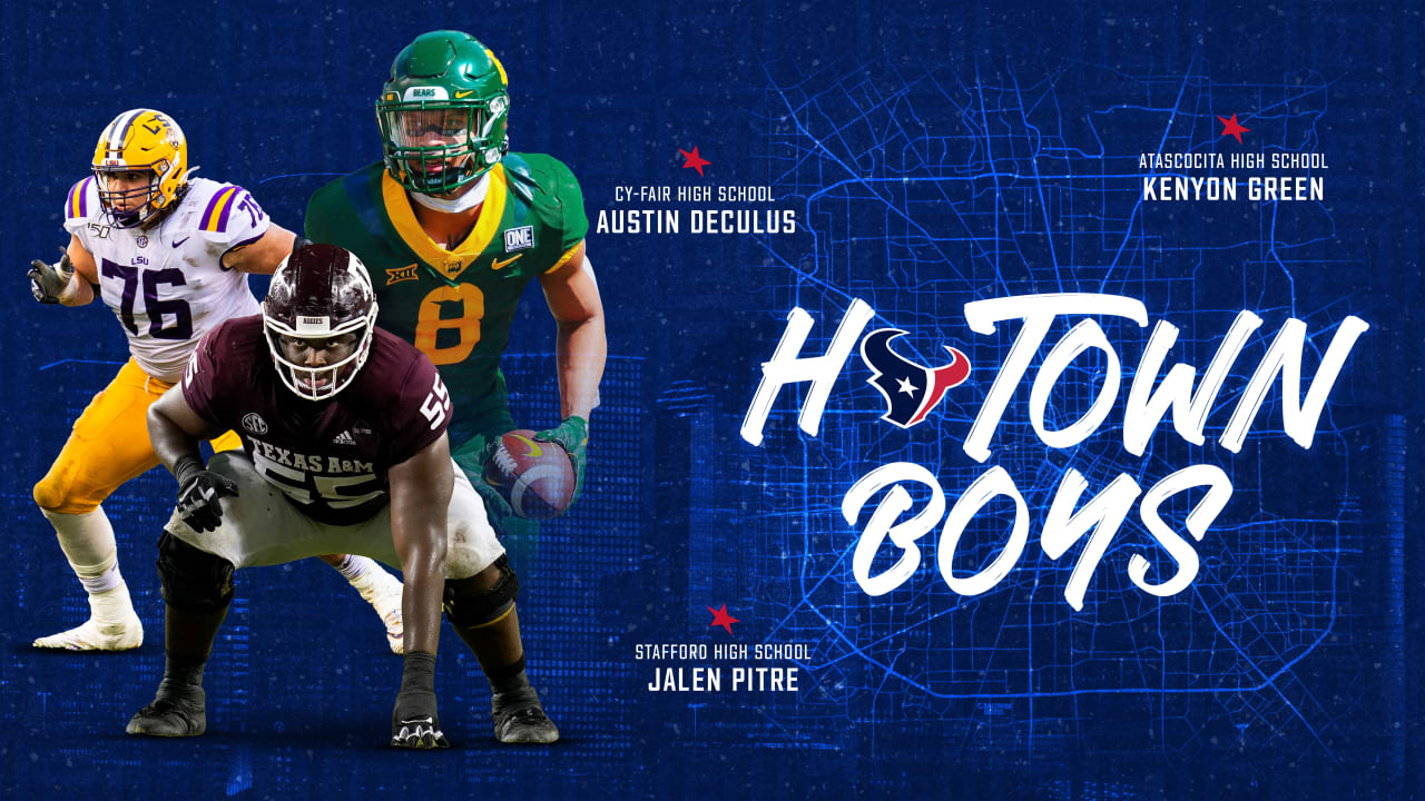 NFL DRAFT COMPLETE: Here are the local stars and Houston Texans